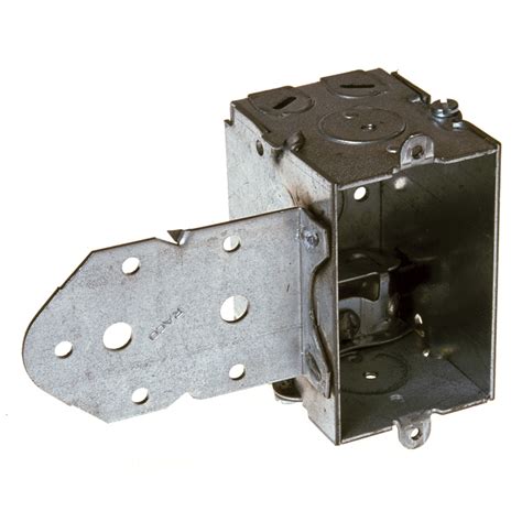 residential metal electric outlet boxes for sale|large single gang electrical box.